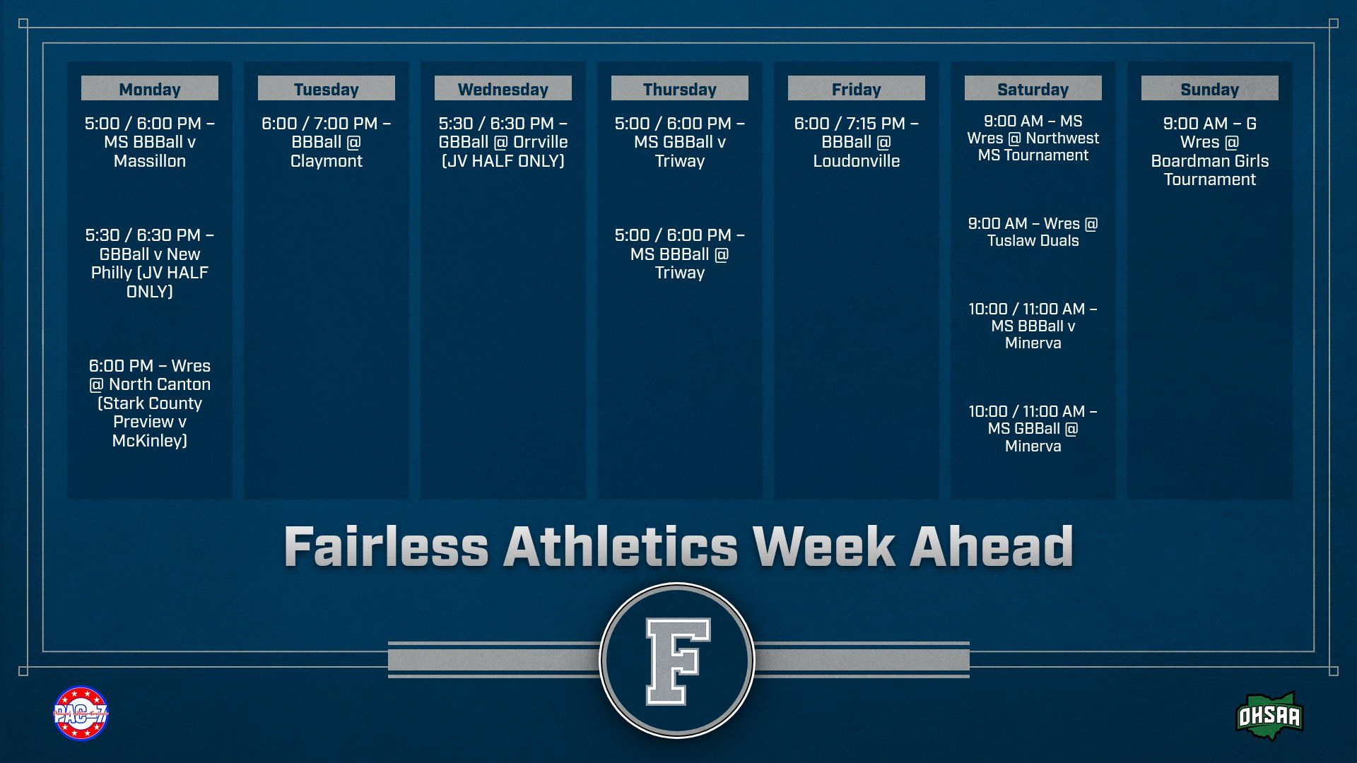 Multi Format Week Ahead Landscape 10